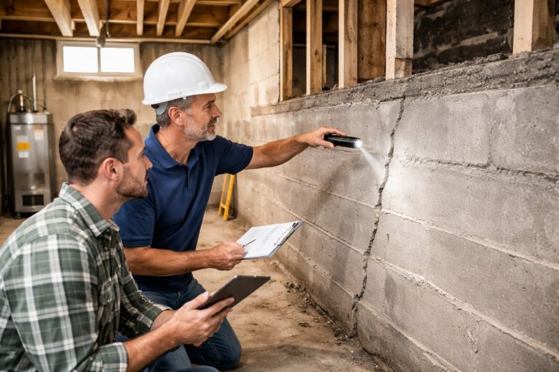 Basement Crack Repair in Lynnwood, WA