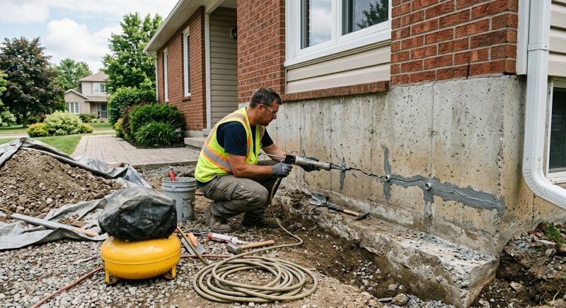 Basement Foundation Repair in Bellevue, WA