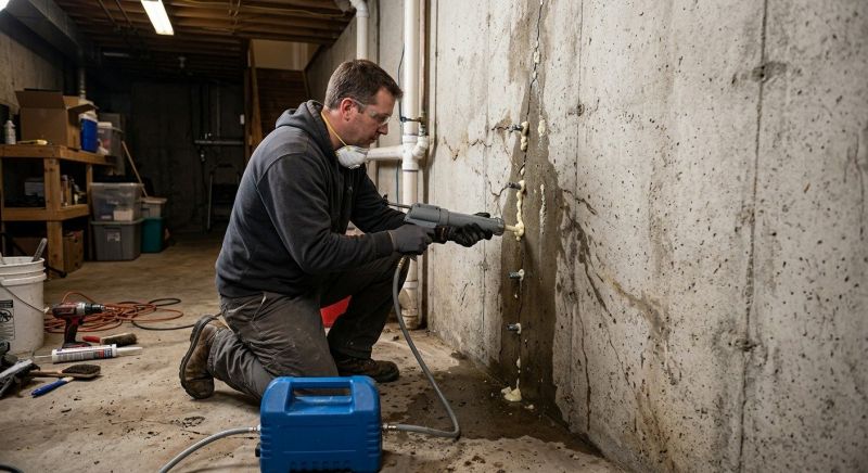 Basement Foundation Repair in Kingston, WA