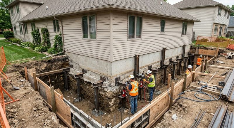 Basement Underpinning in Lynnwood, WA