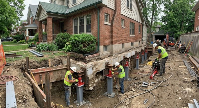 Basement Underpinning in Lynnwood, WA