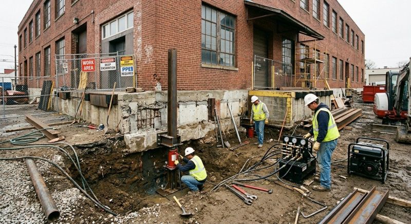 Building Foundation Repair in Langley, WA