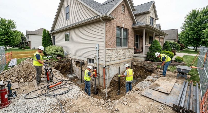 Building Foundation Repair in Mercer Island, WA