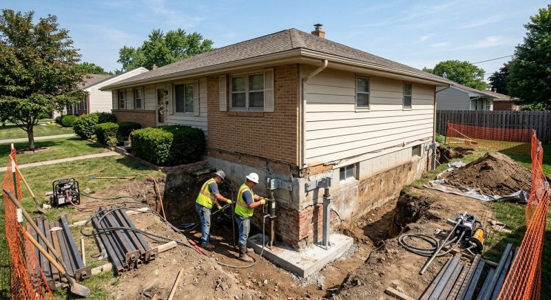 Building Foundation Repair in Mountlake Terrace, WA