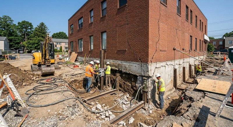 Building Foundation Repair in Port Ludlow, WA
