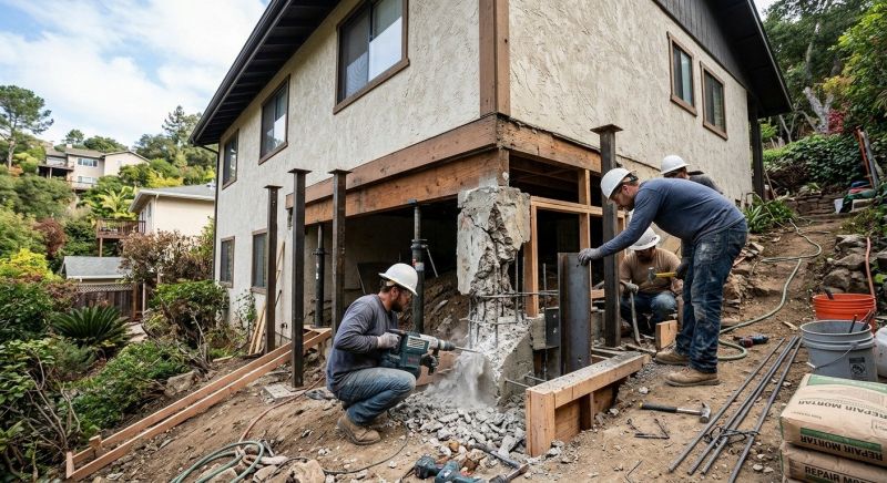Commercial Foundation Repair in Lynnwood, WA