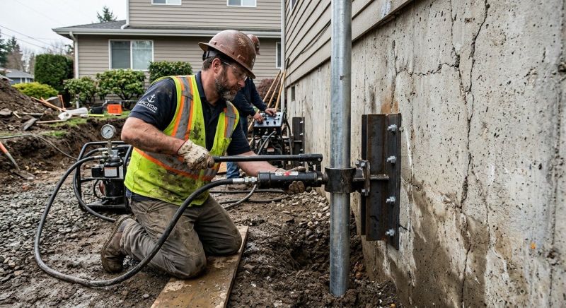 Concrete Foundation Leveling in Bothell, WA