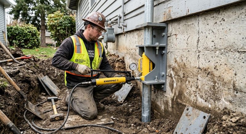 Concrete Foundation Leveling in Everett, WA