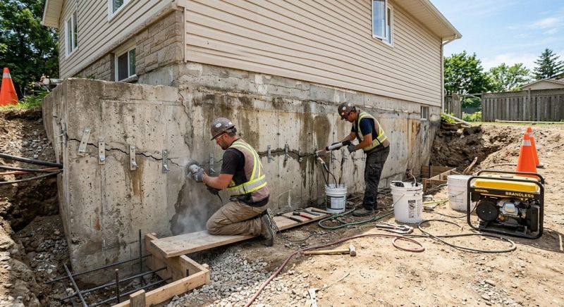 Concrete Foundation Repair in Port Ludlow, WA