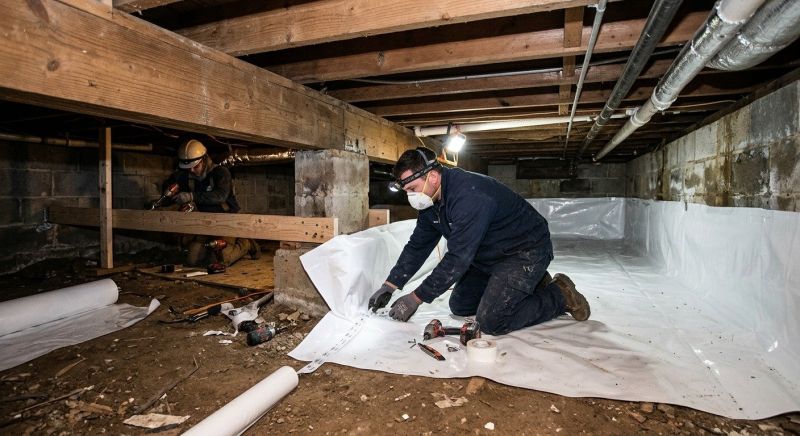 Crawl Space Leveling in Lynnwood, WA