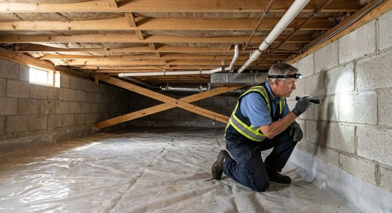 Crawl Space Leveling in Lynnwood, WA