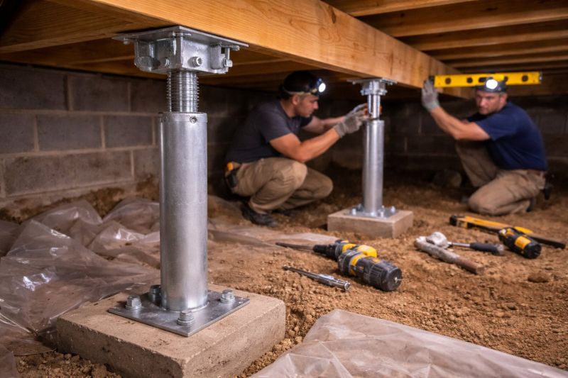 Crawlspace Structural Repair in Lynnwood, WA
