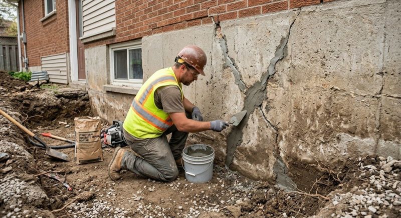 Foundation Crack Repair in Lake Stevens, WA