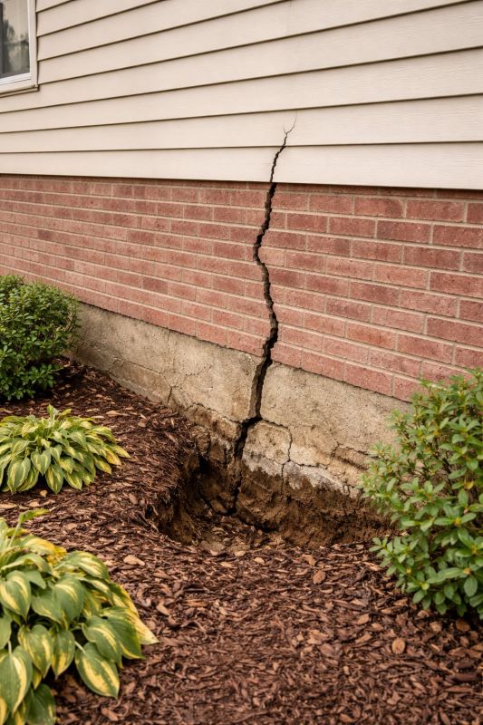 Foundation Crack Repair in Poulsbo, WA