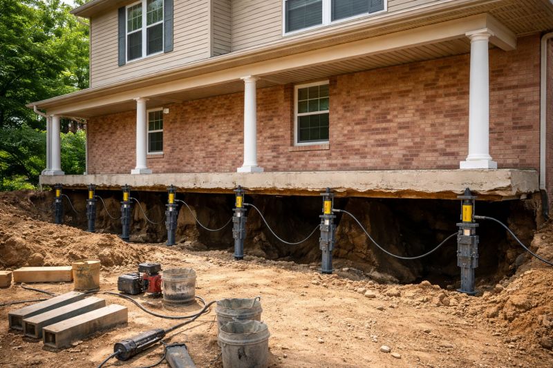 Foundation Jacking in Bainbridge Island, WA