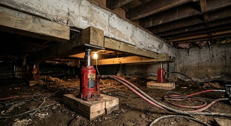 Foundation Jacking in Bothell, WA