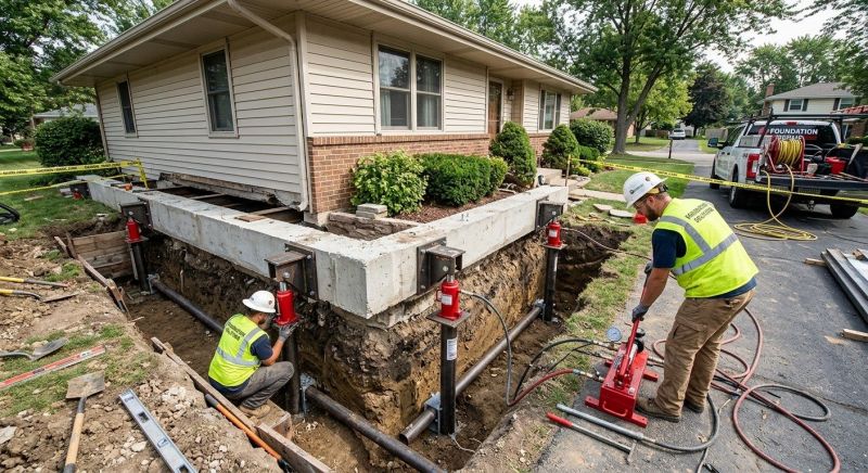 Foundation Jacking in Duvall, WA