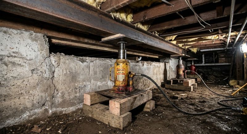 Foundation Jacking in Everett, WA