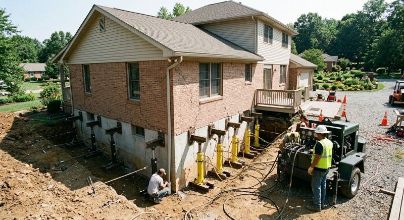 Foundation Jacking in Issaquah, WA