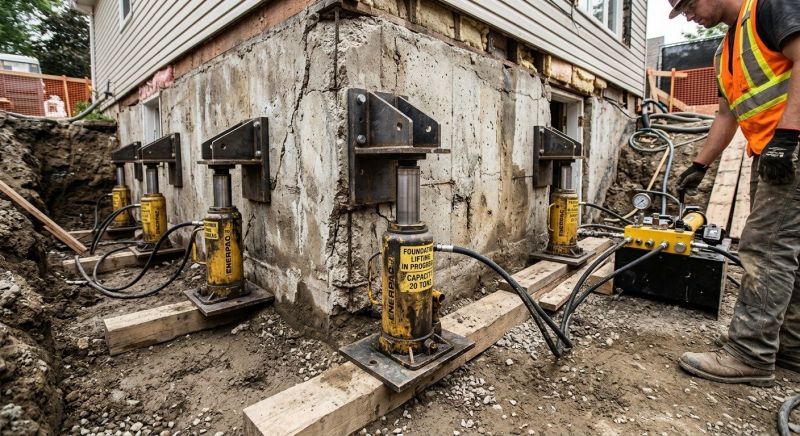 Foundation Jacking in Mountlake Terrace, WA