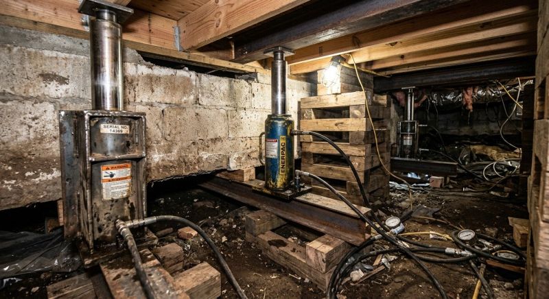 Foundation Jacking in Stanwood, WA