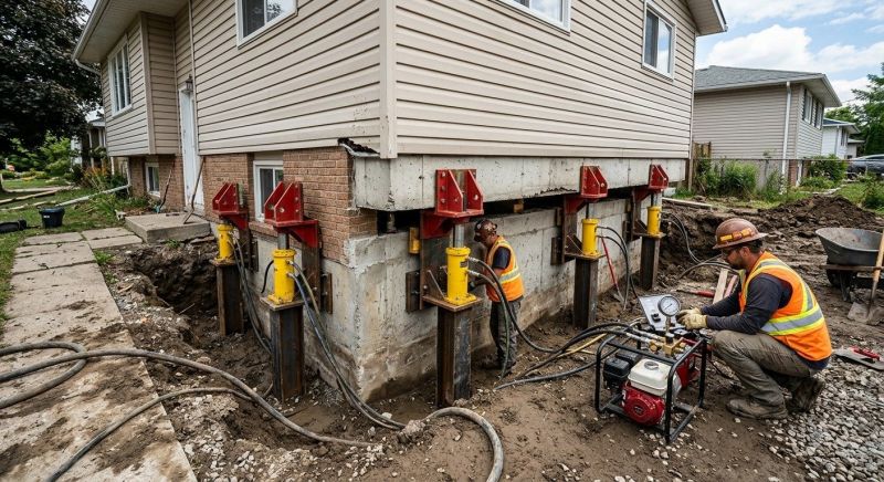 Foundation Lifting in Edmonds, WA