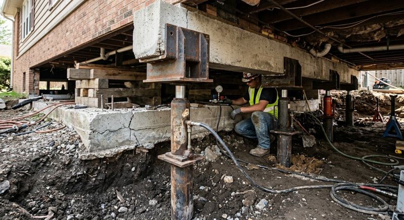 Foundation Lifting in Edmonds, WA