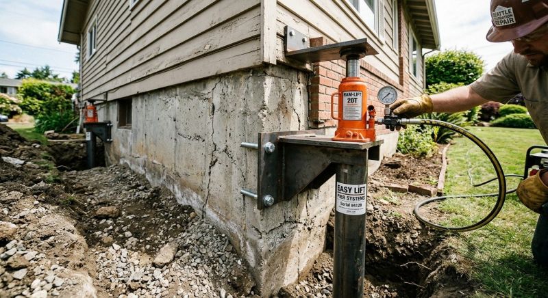 Foundation Lifting in Langley, WA