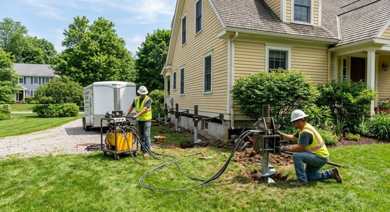 Foundation Lifting in Poulsbo, WA