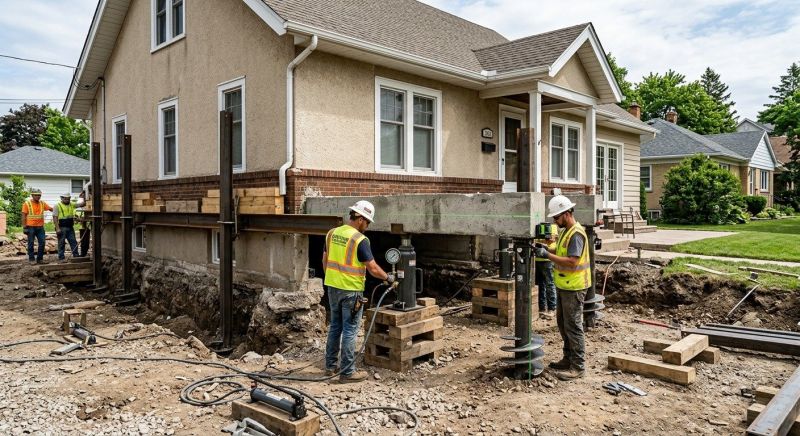 Foundation Releveling in Lynnwood, WA