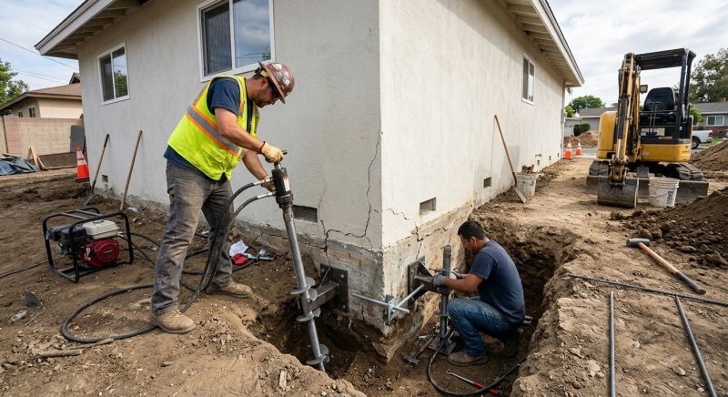 Foundation Stabilizing in Langley, WA