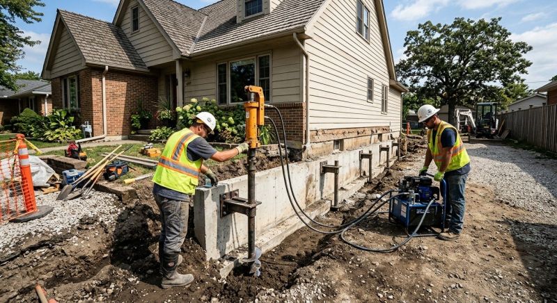 Foundation Stabilizing in Seattle, WA