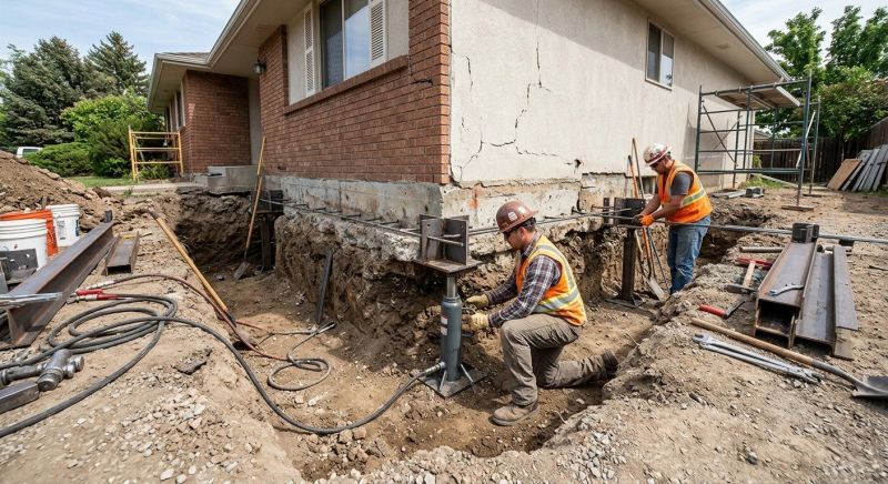 Foundation Structural Repair in Port Gamble, WA