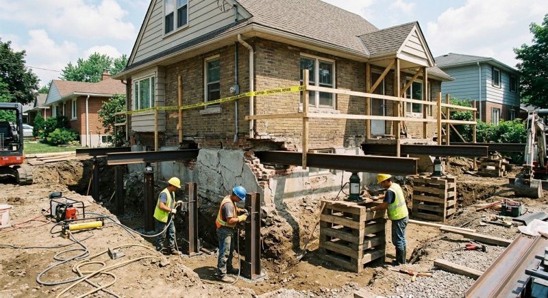 Foundation Structural Repair in Port Gamble, WA