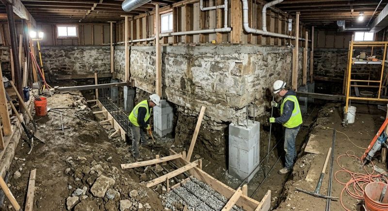 Foundation Underpinning in Lynnwood, WA