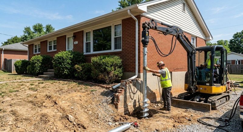 Helical Pile Installation in Lynnwood, WA