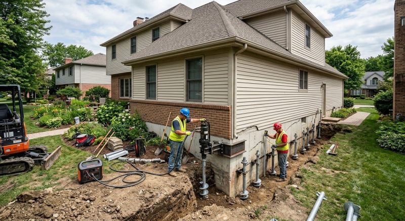Helical Pile Installation in Lynnwood, WA