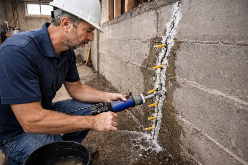 Leaking Foundation Repair in Lynnwood, WA