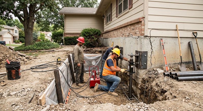 Leaking Foundation Repair in Lynnwood, WA