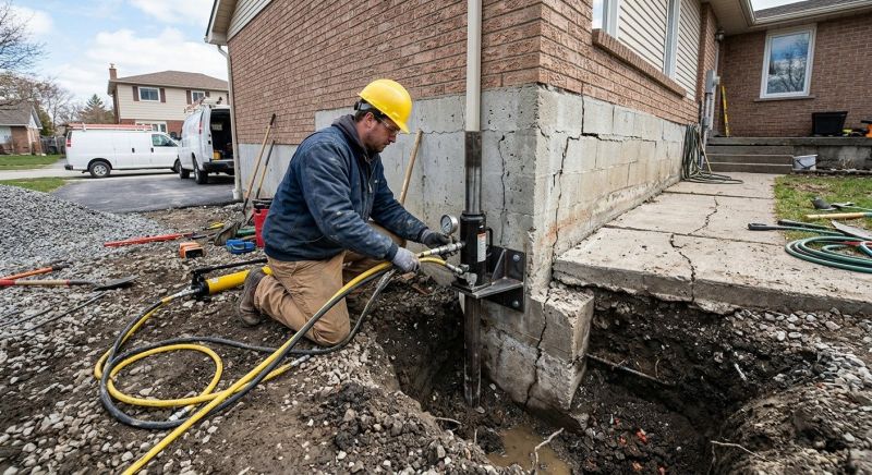 Sinking Foundation Repair in Silverdale, WA