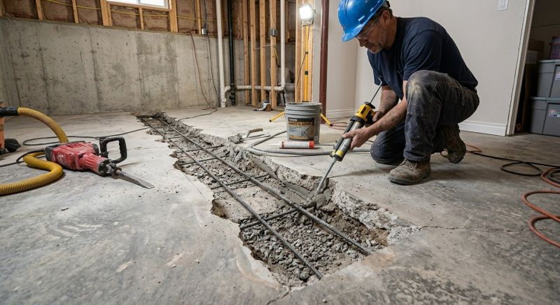 Slab Foundation Repair in Lynnwood, WA