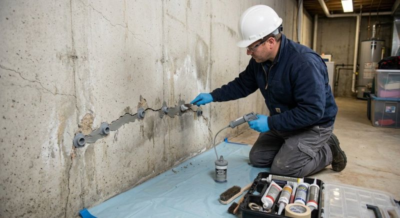 Structural Crack Repair in Lynnwood, WA