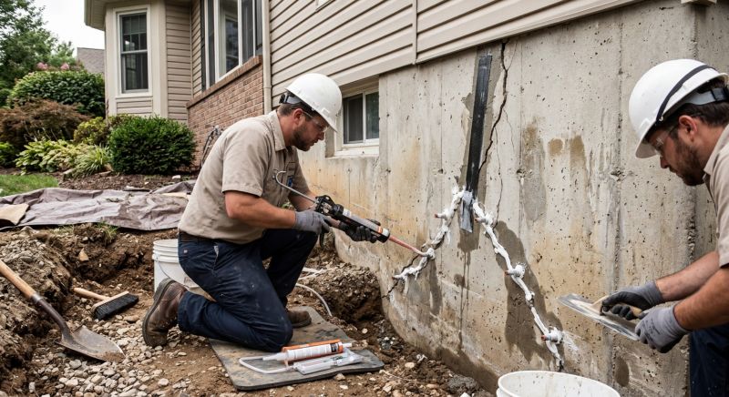 Structural Crack Repair in Lynnwood, WA