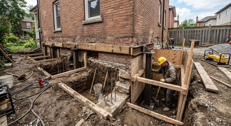 Structural Underpinning in Lynnwood, WA