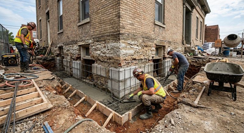 Underpinning Repair in Lynnwood, WA